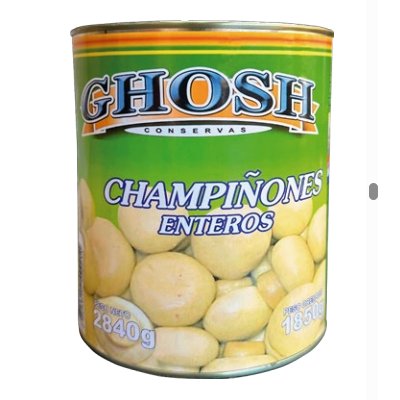CHAMPIÑON ENTERO 2,84 kg. (Caja 6 unidades)