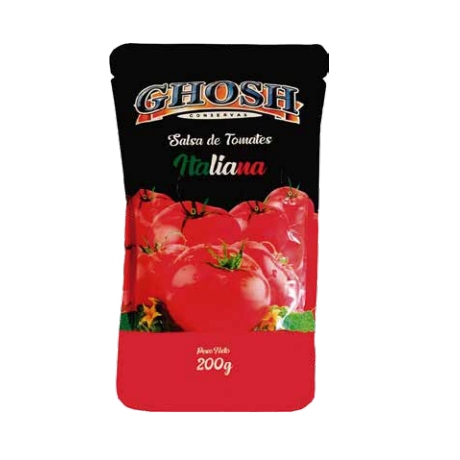 SALSA DE TOMATE ITALIANA 200 g. (Caja 36 unidades)