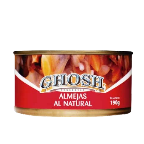 ALMEJAS 190 g. (Caja 48 Unidades)