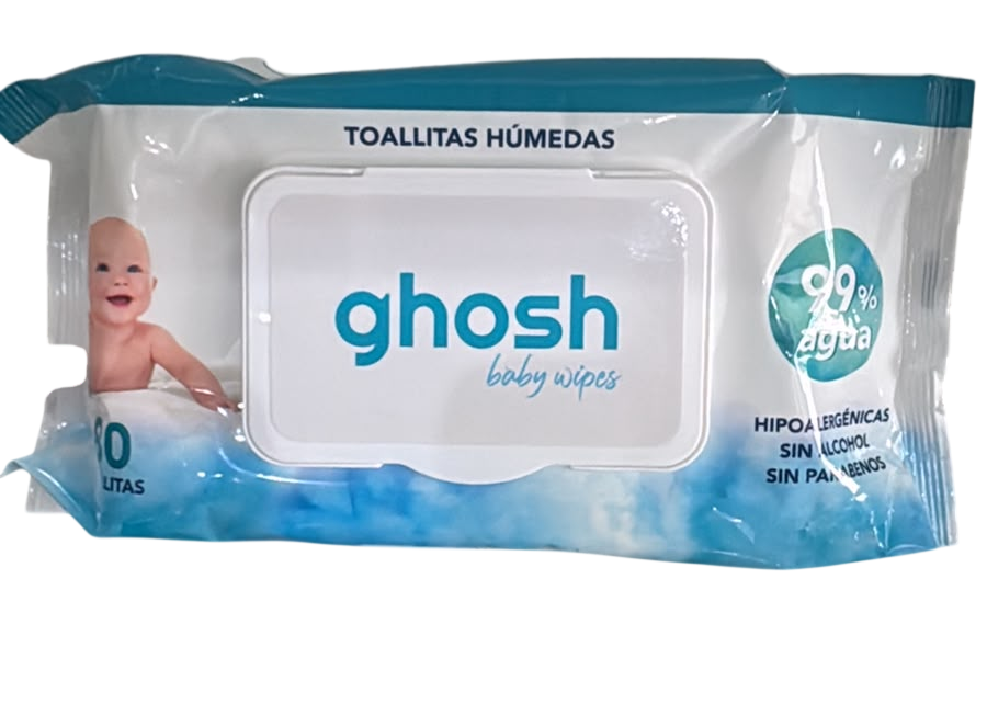 TOALLITAS HUMEDAS CON TAPA 80u ( Caja 12 unidades )