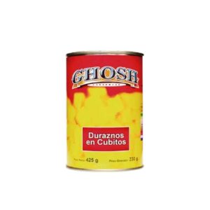 DURAZNOS EN CUBITOS 425 g. (Caja 24 Unidades)