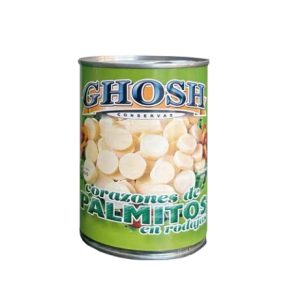 PALMITOS EN RODAJAS 400 g. (Caja 24 unidades)