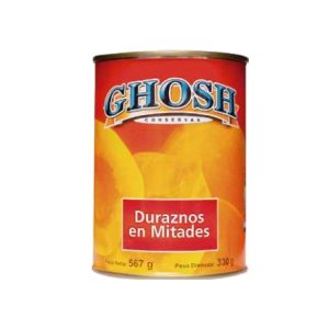 DURAZNOS EN MITADES 567 g. (Caja 24 Unidades)