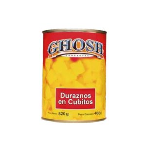 DURAZNOS EN CUBITOS 820 g. (Caja 12 Unidades)