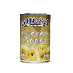 CORAZONES DE ALCACHOFA 400 g. (Caja 12 unidades)
