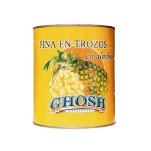 PIÑA EN TROZOS 850 g. (Caja 12 Unidades)